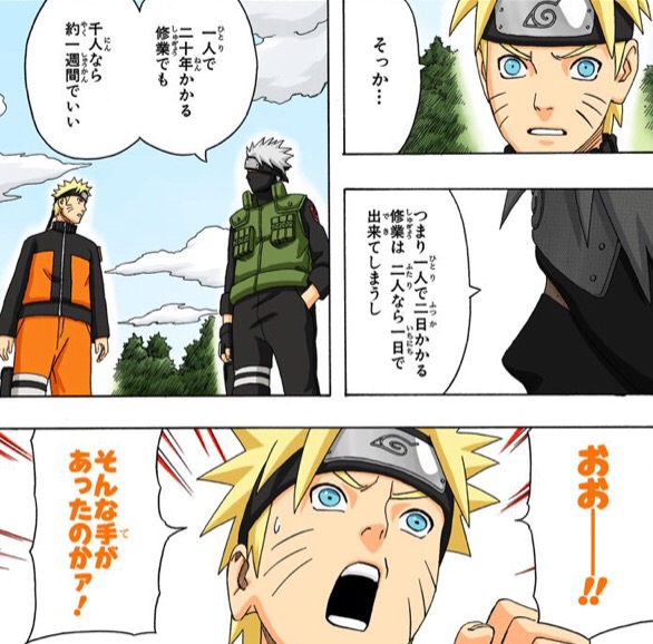 Naruto リー 9998 9999 ッ 影分身ナルト人 1ｗ はい終わりｗ 超 ジャンプまとめ速報